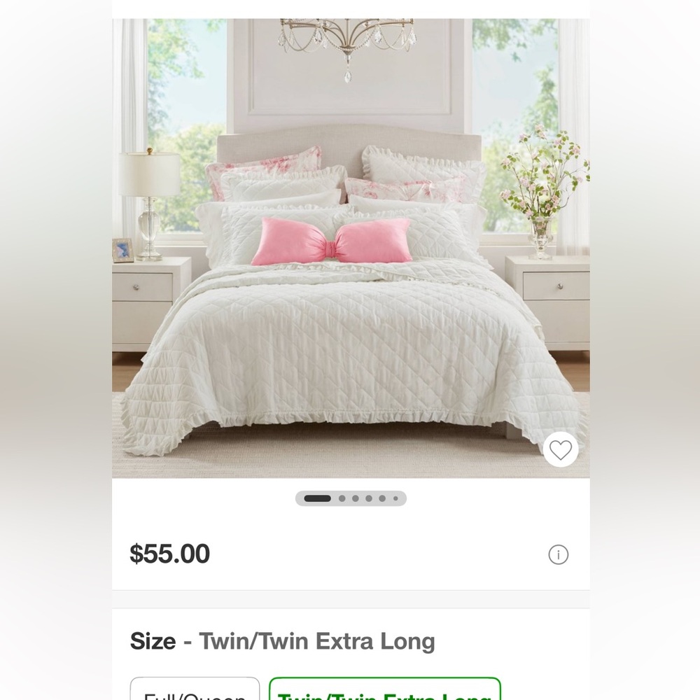 Target White Comforter